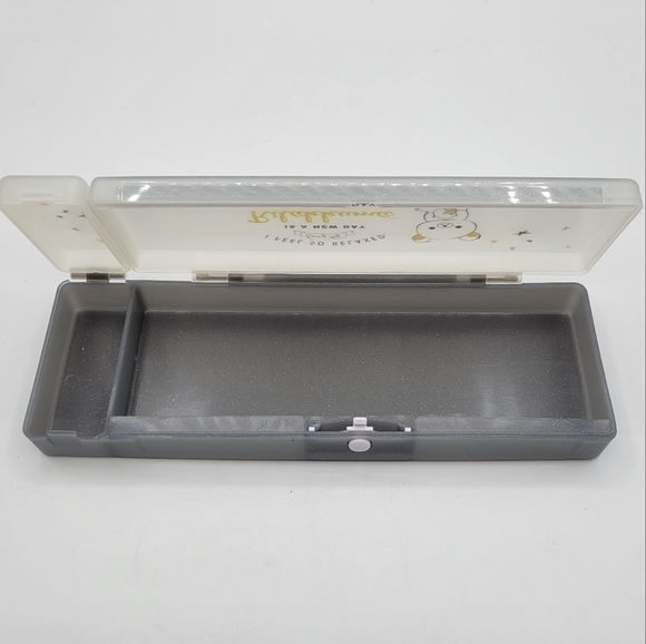 NWOT Rilakkuma Hard Cover Pencil Brush Case - Picture 3 of 10